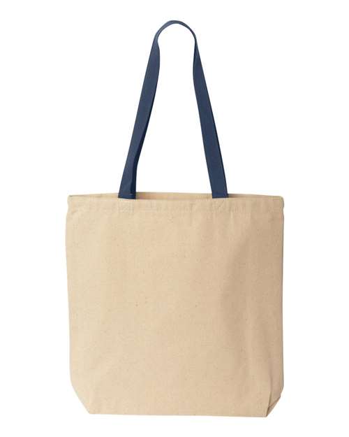 Liberty Bags 8868 Natural/ Navy — front