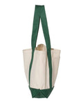Liberty Bags 8869 Natural/ Forest — direct side