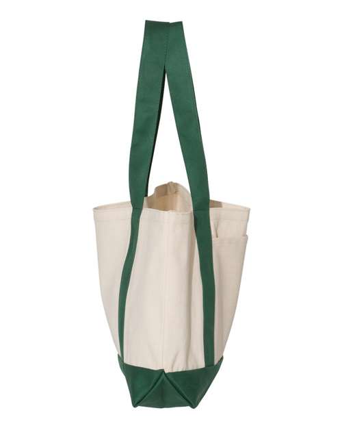 Liberty Bags 8869 Natural/ Forest — direct side