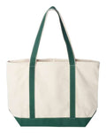 Liberty Bags 8872 Natural/ Forest — back