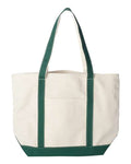 Liberty Bags 8872 Natural/ Forest — front