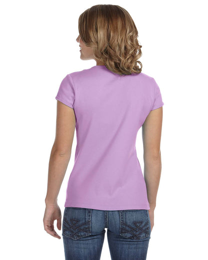 Women's Baby Rib Short-Sleeve T-Shirt - Lilac