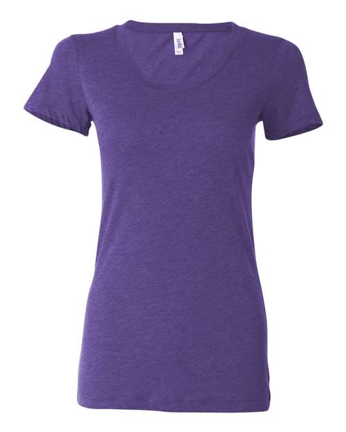 BELLA + CANVAS 8413 Purple Triblend — front