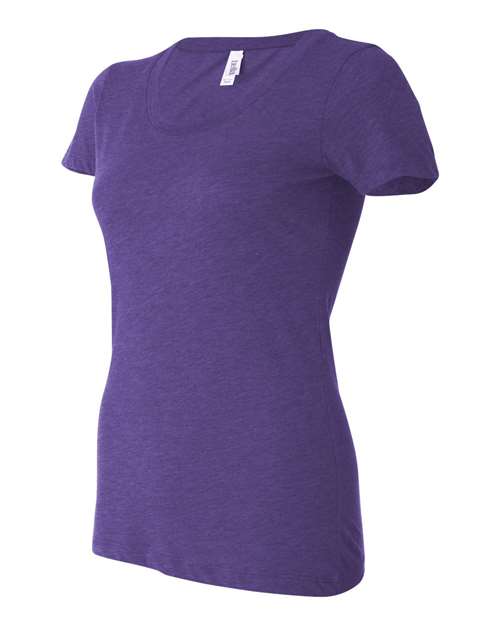 BELLA + CANVAS 8413 Purple Triblend — side