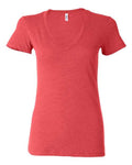 BELLA + CANVAS 8435 Red Triblend — front