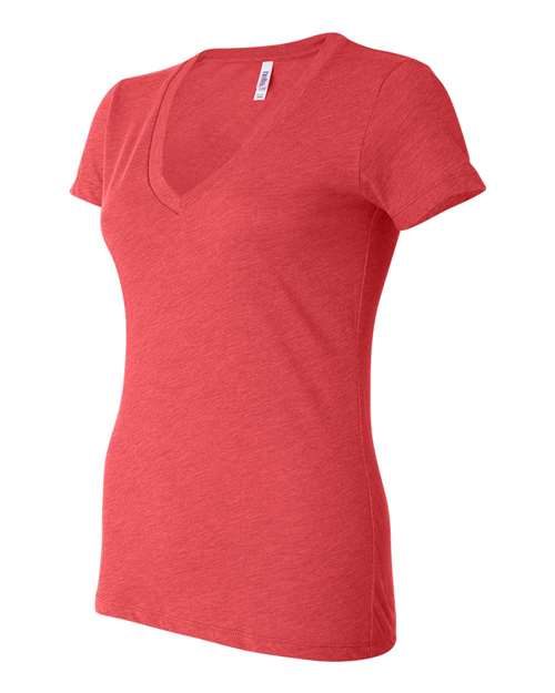 BELLA + CANVAS 8435 Red Triblend — side