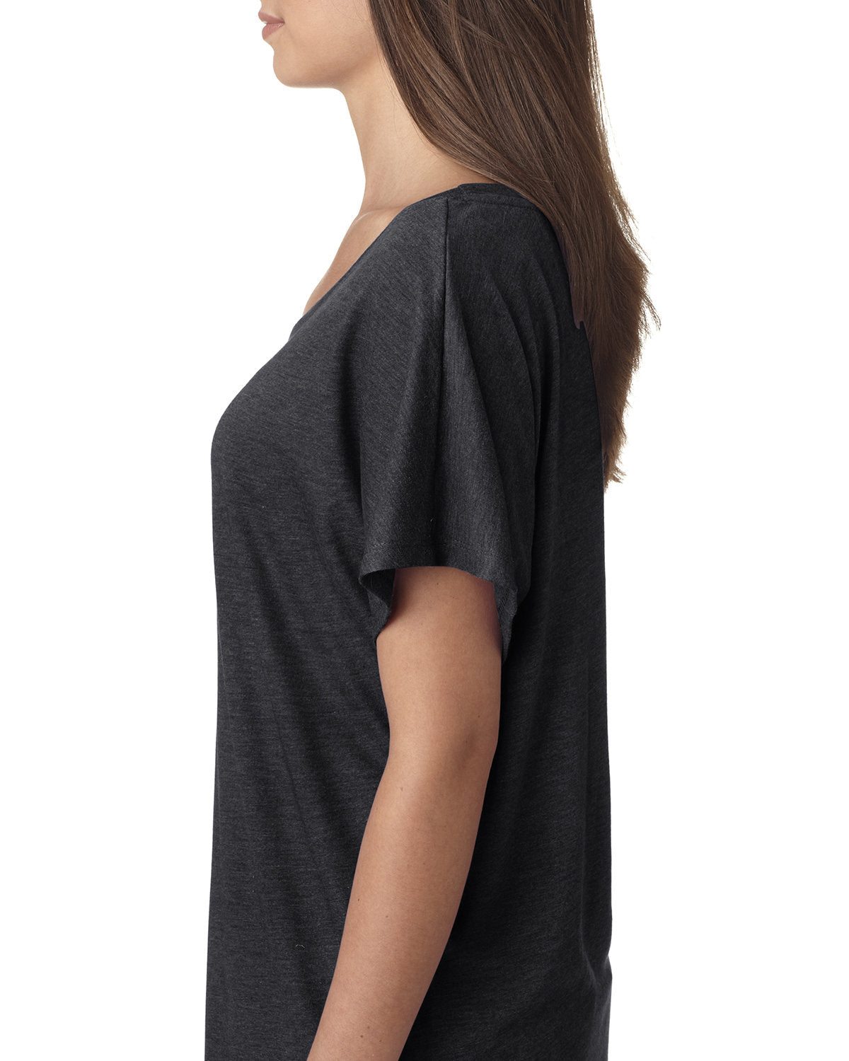 Women's Triblend Dolman - Vintage Black