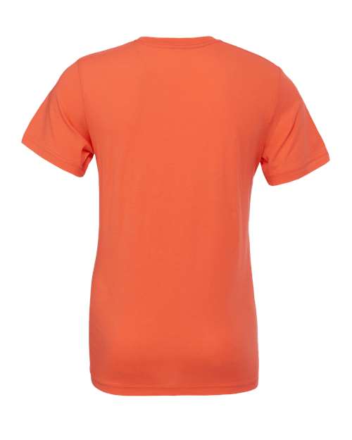 BELLA + CANVAS 3001 Coral — back