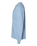 Unisex Fine Jersey Long-Sleeve T-Shirt - Baby Blue