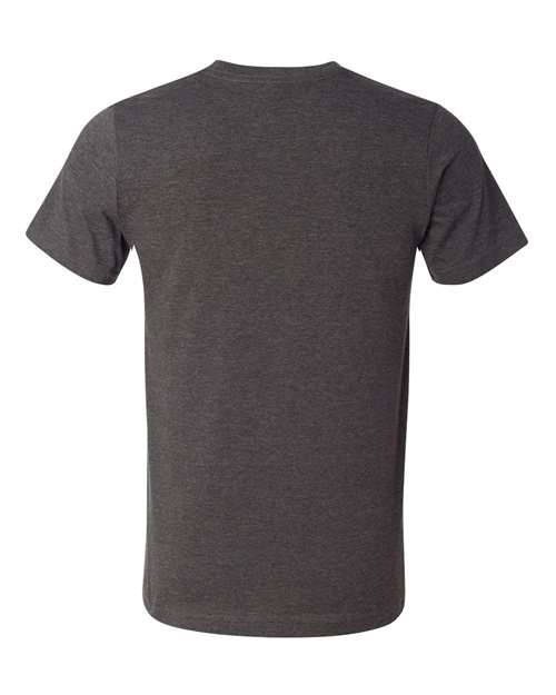 BELLA + CANVAS 3001U Dark Grey Heather — back
