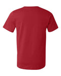 BELLA + CANVAS 3001U Red — back