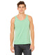 Bella + Canvas 3480 - Unisex Jersey Tank - Green Triblend