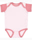 Rabbit Skins 4400 - Infant Baby Rib Bodysuit - Blrna / Mauvelous