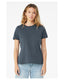 Bella + Canvas B6400 - Women's Relaxed Jersey Short-Sleeve T-Shirt - Vintage Navy
