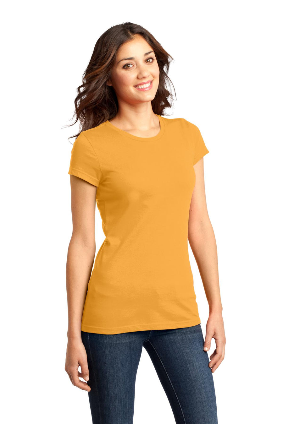 Women's Fitted Very Important Tee - Gold