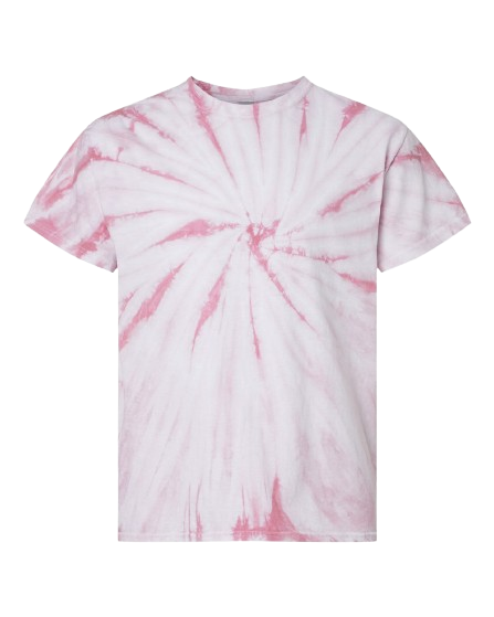 Cyclone Pinwheel Short Sleeve T-Shirt - Rose