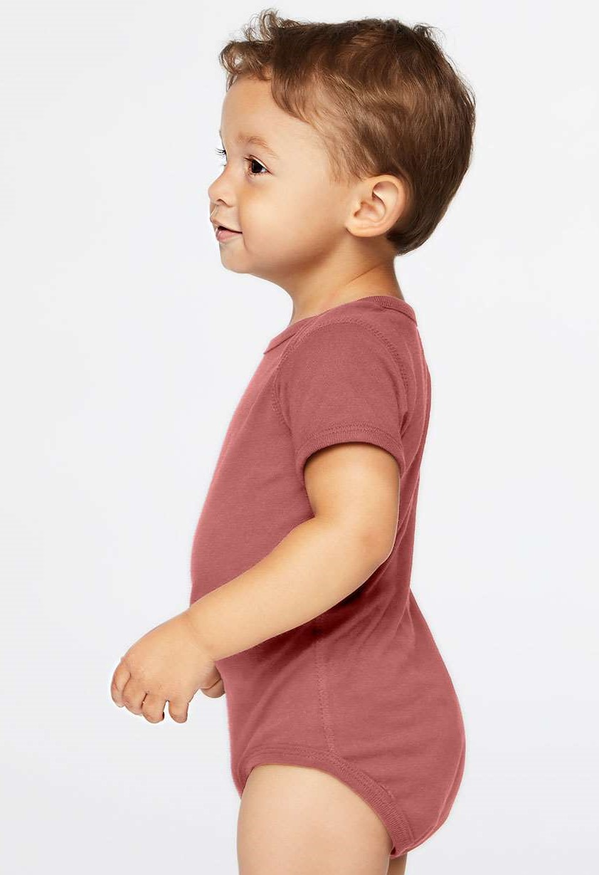 Infant Fine Jersey Bodysuit - Rouge