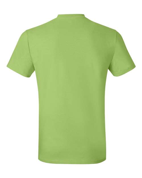 Hanes 4980 Lime — back