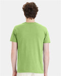 Hanes 4980 Lime — on model back