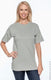 Hanes 5180 - Beefy-T® Short Sleeve Tee - Stonewashed Green