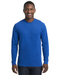Unisex Sueded Long-Sleeve Crew - Royal