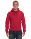 J America JA8824 - Unisex Premium Fleece Pullover Hoodie - Red