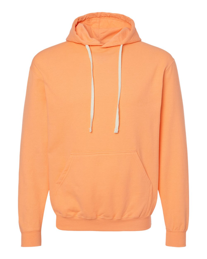 Unisex Fleece Pullover Hoodie - Cantaloupe