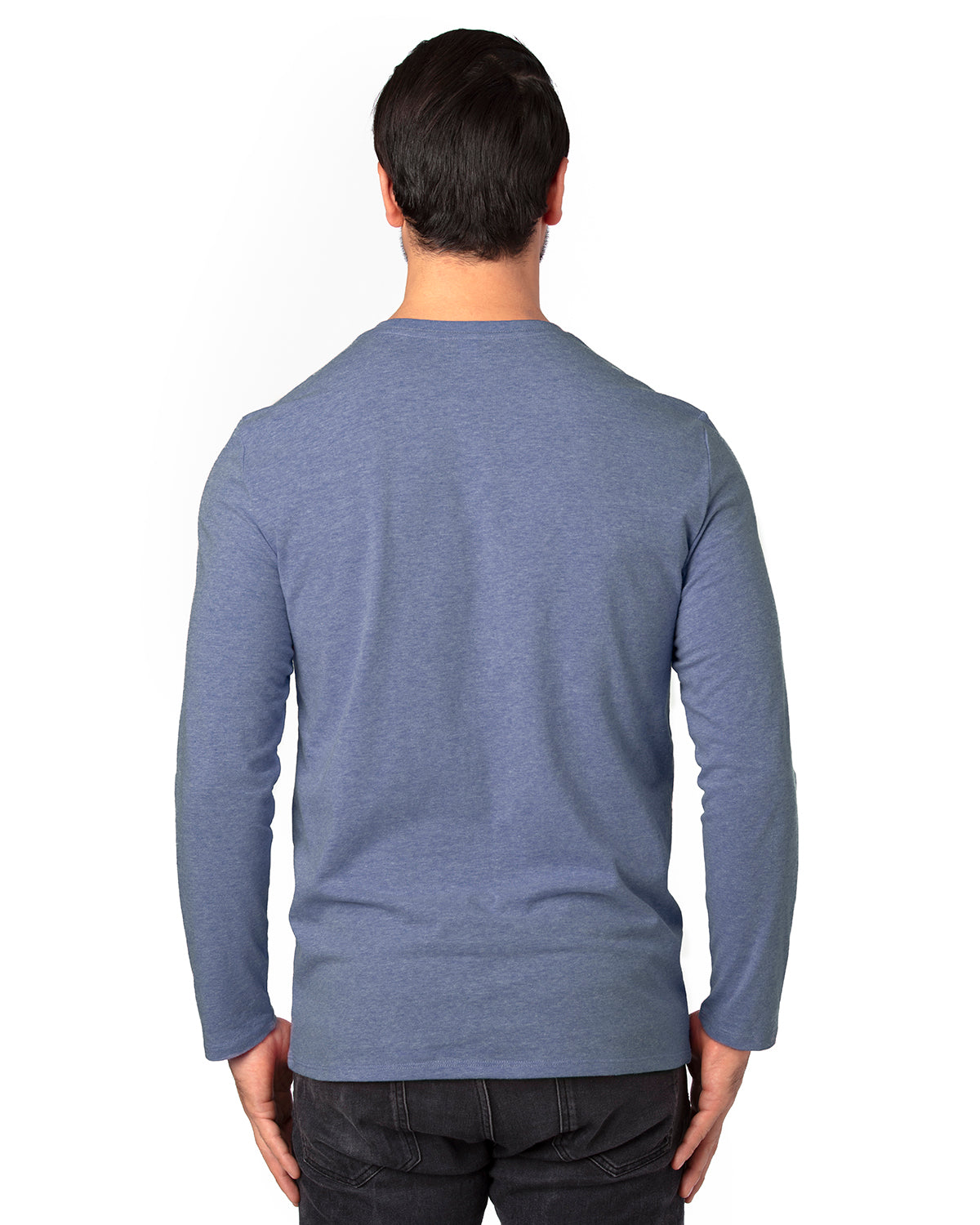Unisex Ultimate Long-Sleeve T-Shirt - Navy Heather