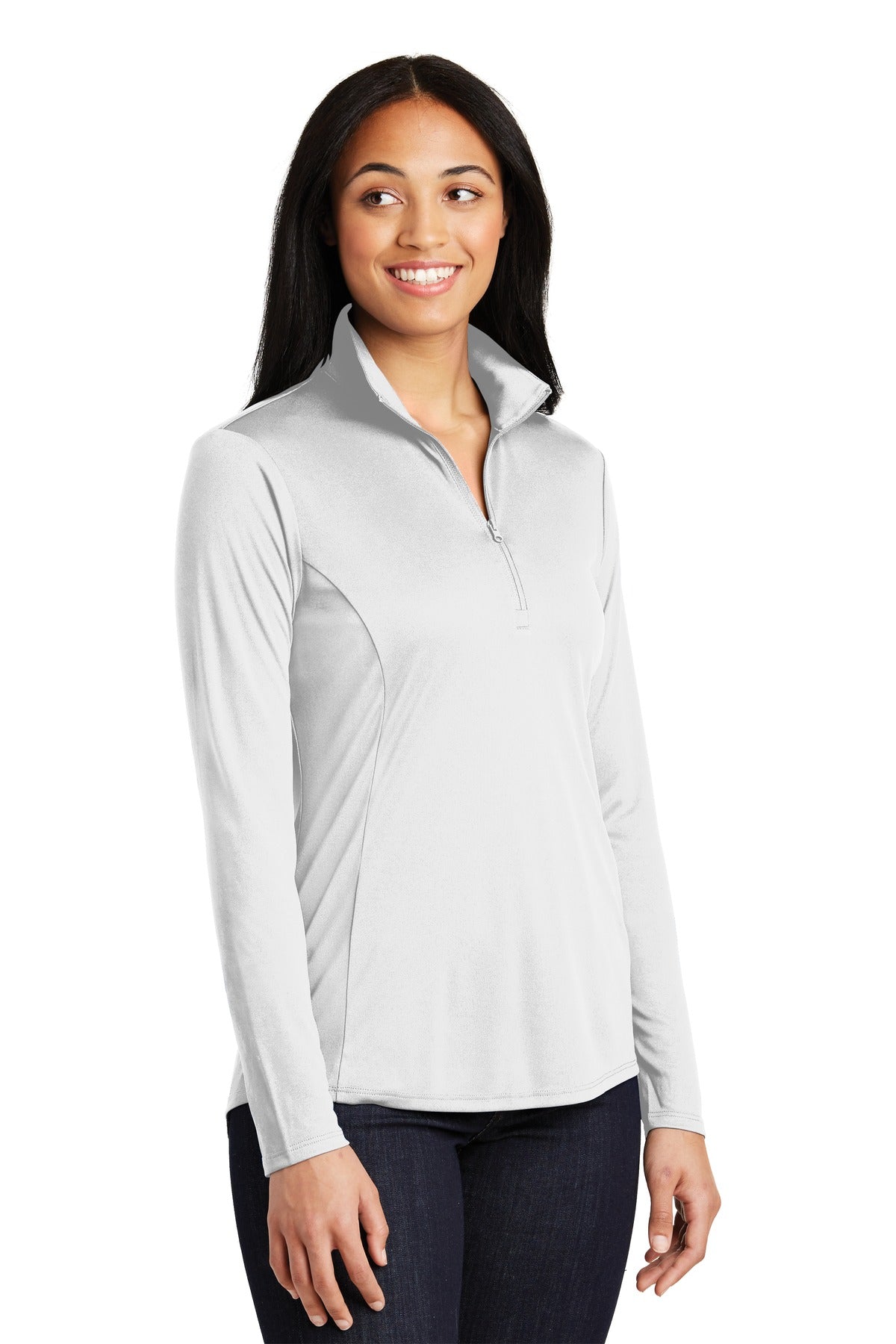 Women's PosiCharge Competitor 1/4-Zip Pullover - White