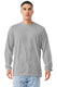 Bella + Canvas 3501CVC - Unisex Jersey Long-Sleeve T-Shirt - Heather Athletic
