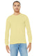 Bella + Canvas 3501CVC - Unisex Jersey Long-Sleeve T-Shirt - Heather French Vanilla