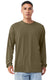 Bella + Canvas 3501CVC - Unisex Jersey Long-Sleeve T-Shirt - Heather Olive