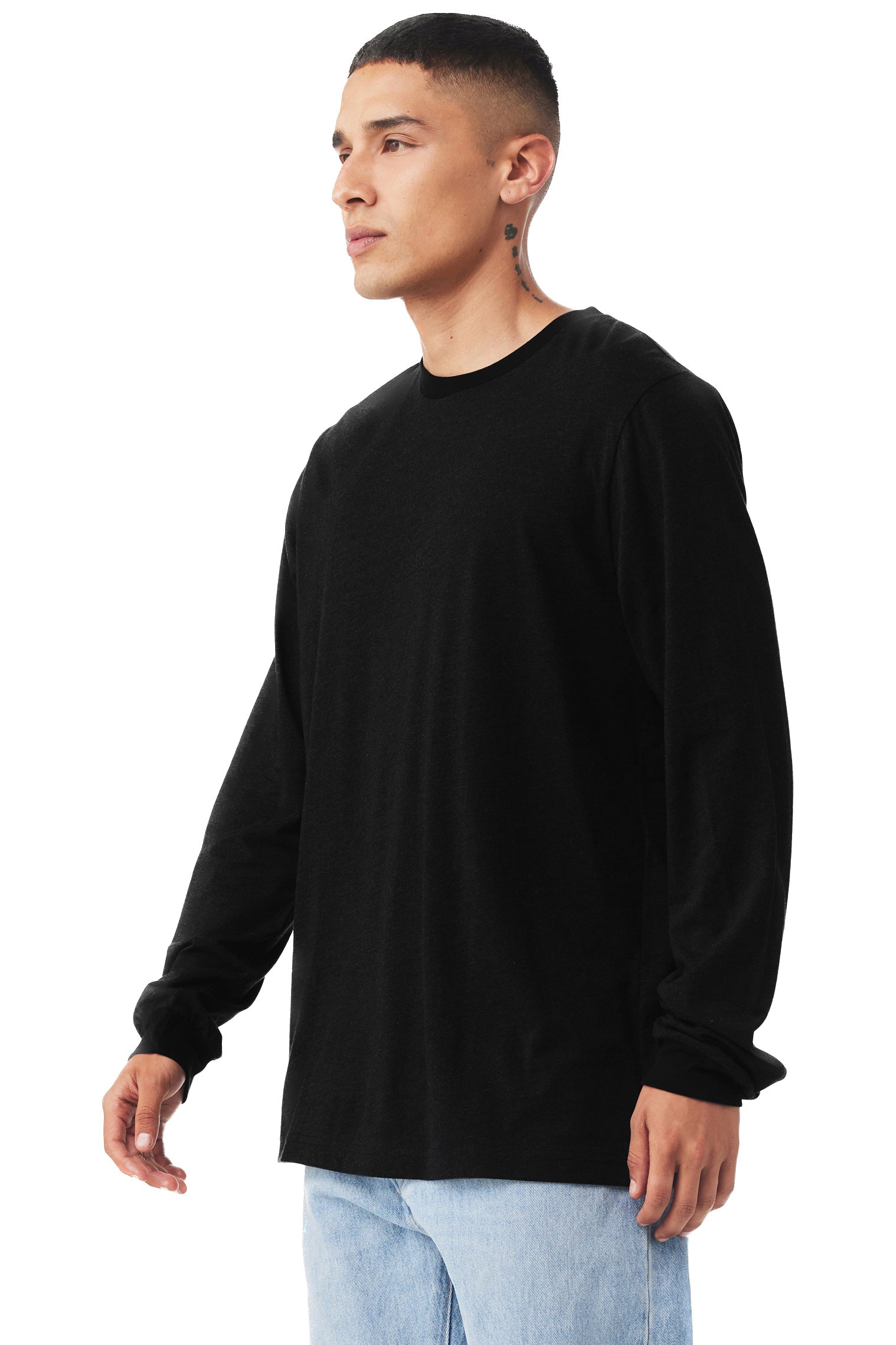 Unisex Jersey Long-Sleeve T-Shirt - Black