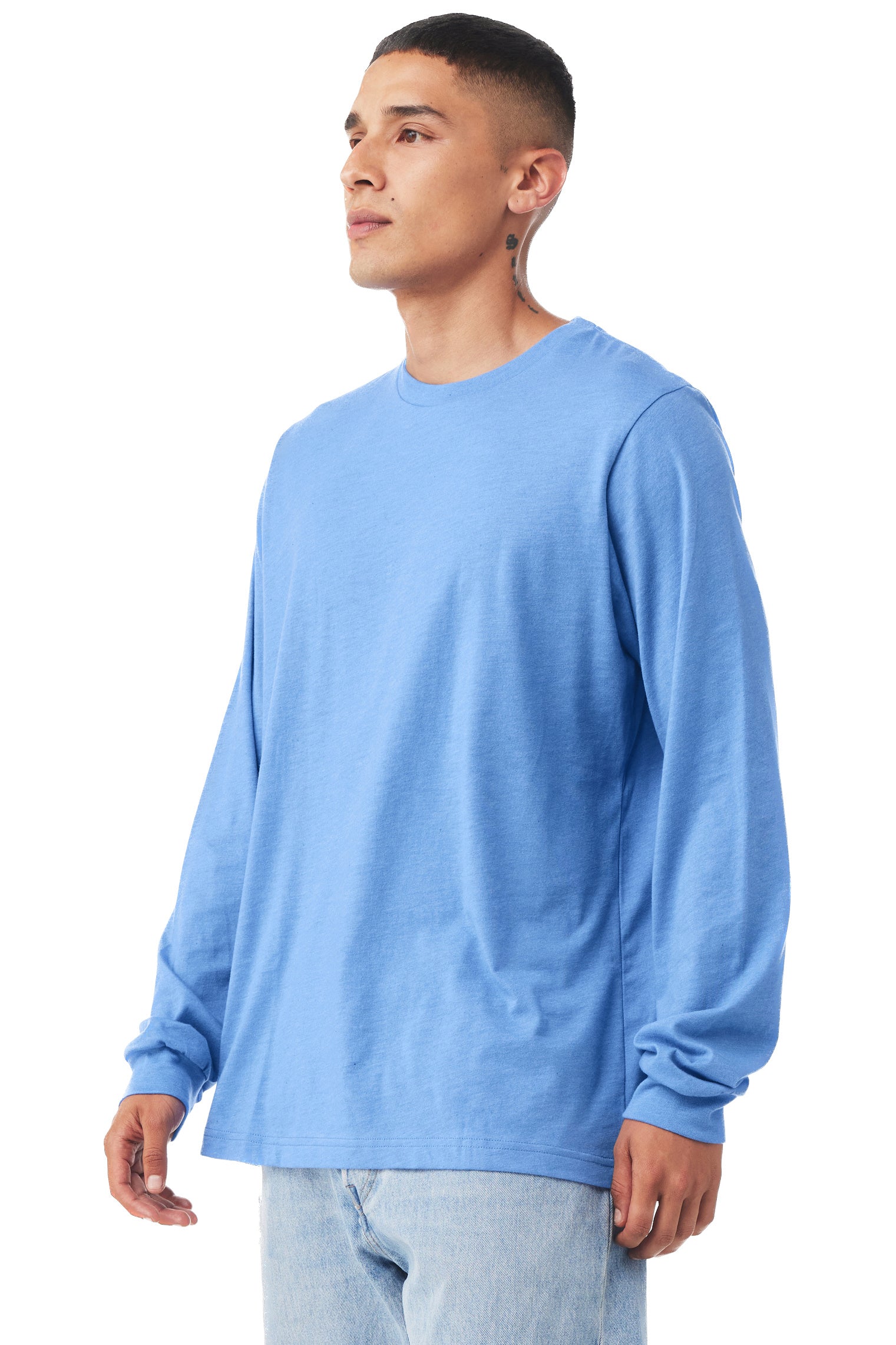 Unisex Jersey Long-Sleeve T-Shirt - Carolina Blue