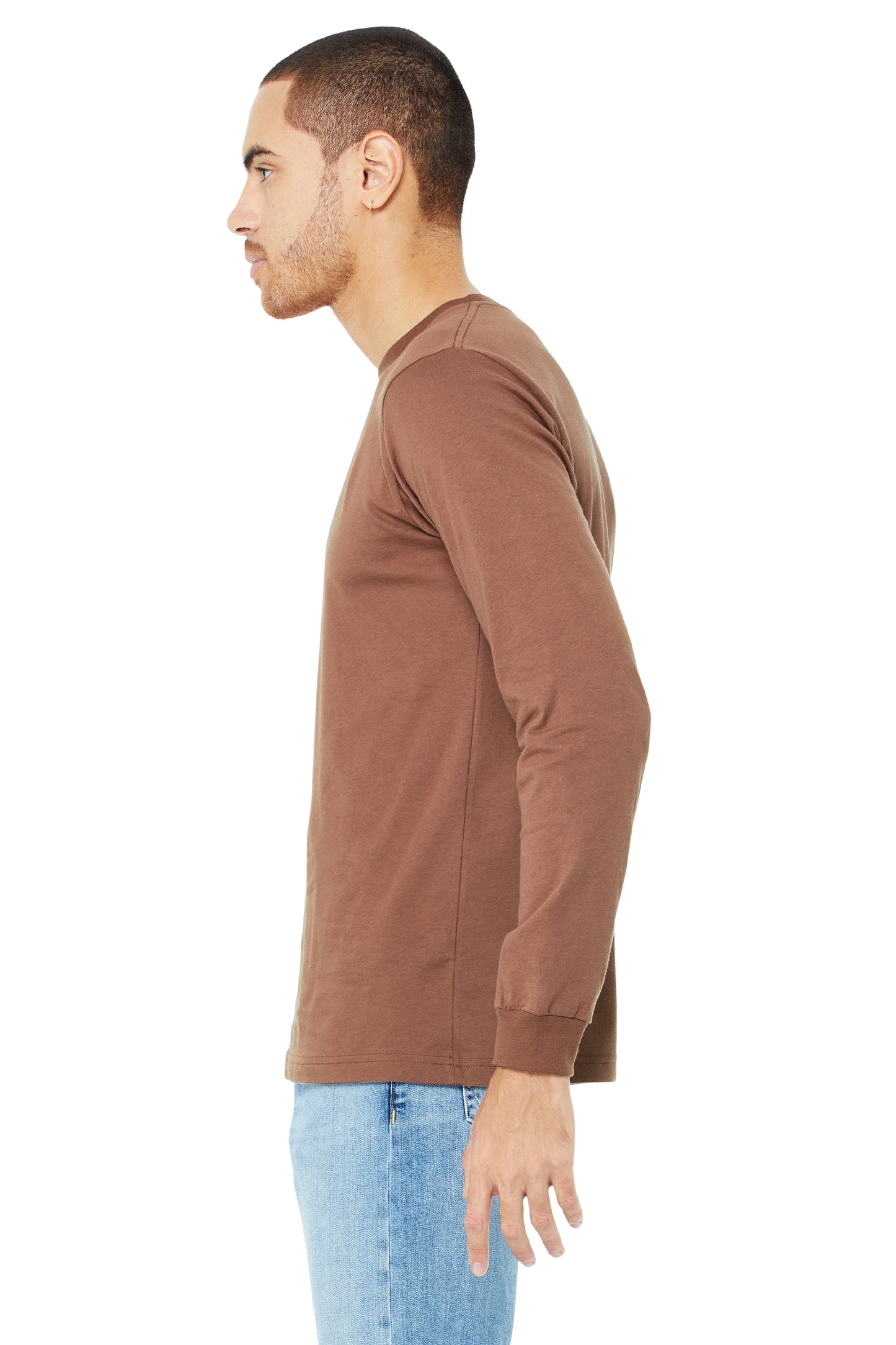 Unisex Jersey Long-Sleeve T-Shirt - Chestnut