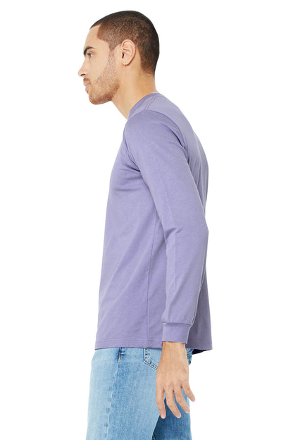 Unisex Jersey Long-Sleeve T-Shirt - Dark Lavender