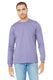 Bella + Canvas 3501 - Unisex Jersey Long-Sleeve T-Shirt - Dark Lavender