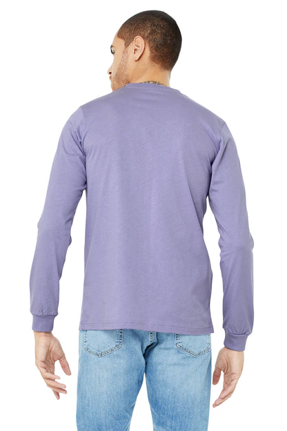 Unisex Jersey Long-Sleeve T-Shirt - Dark Lavender