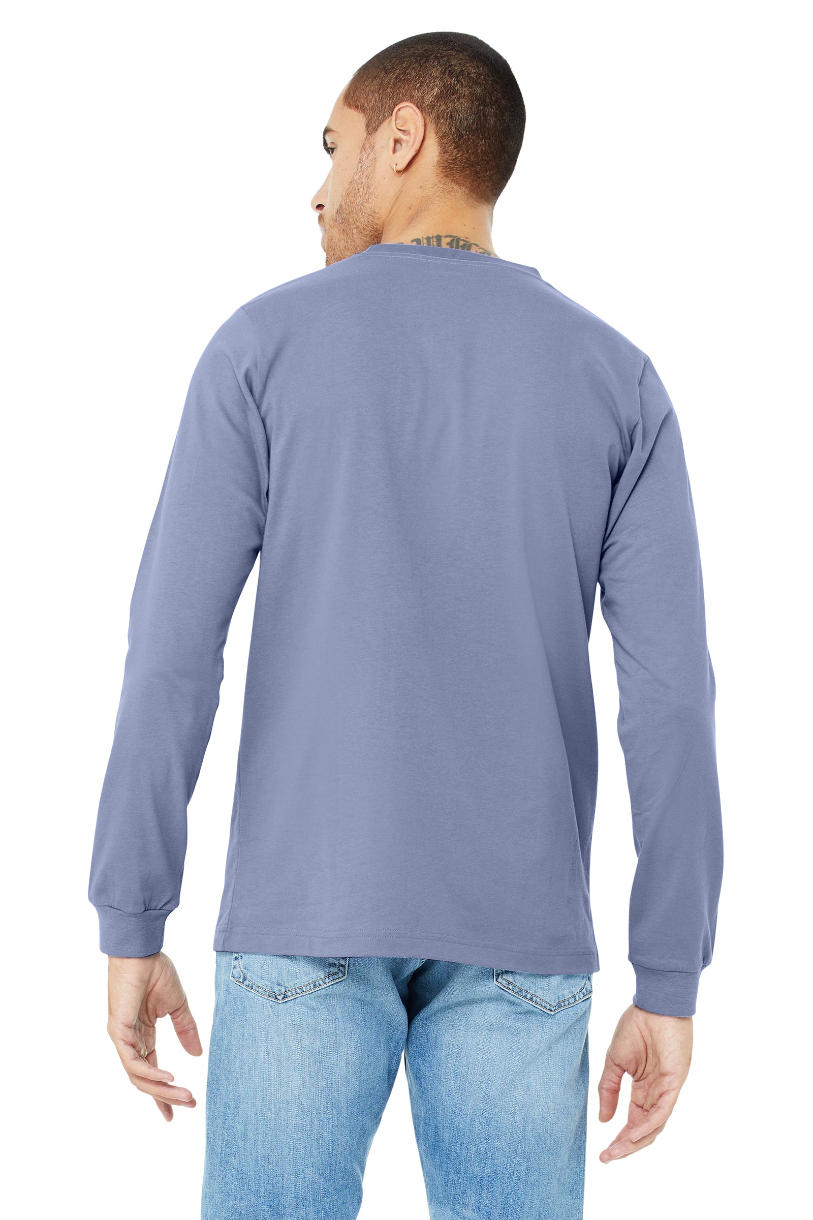 Unisex Jersey Long-Sleeve T-Shirt - Lavender Blue