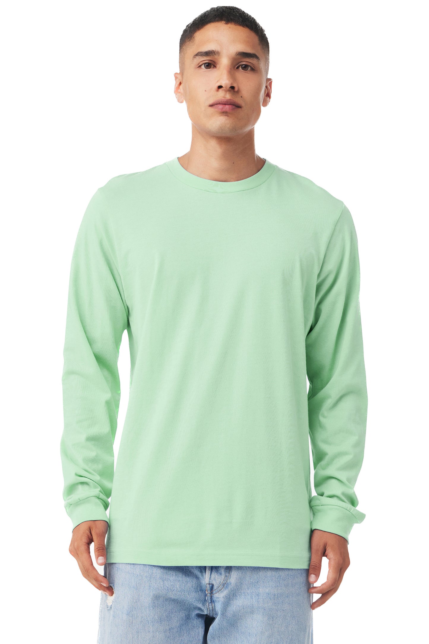 Unisex Jersey Long-Sleeve T-Shirt - Mint