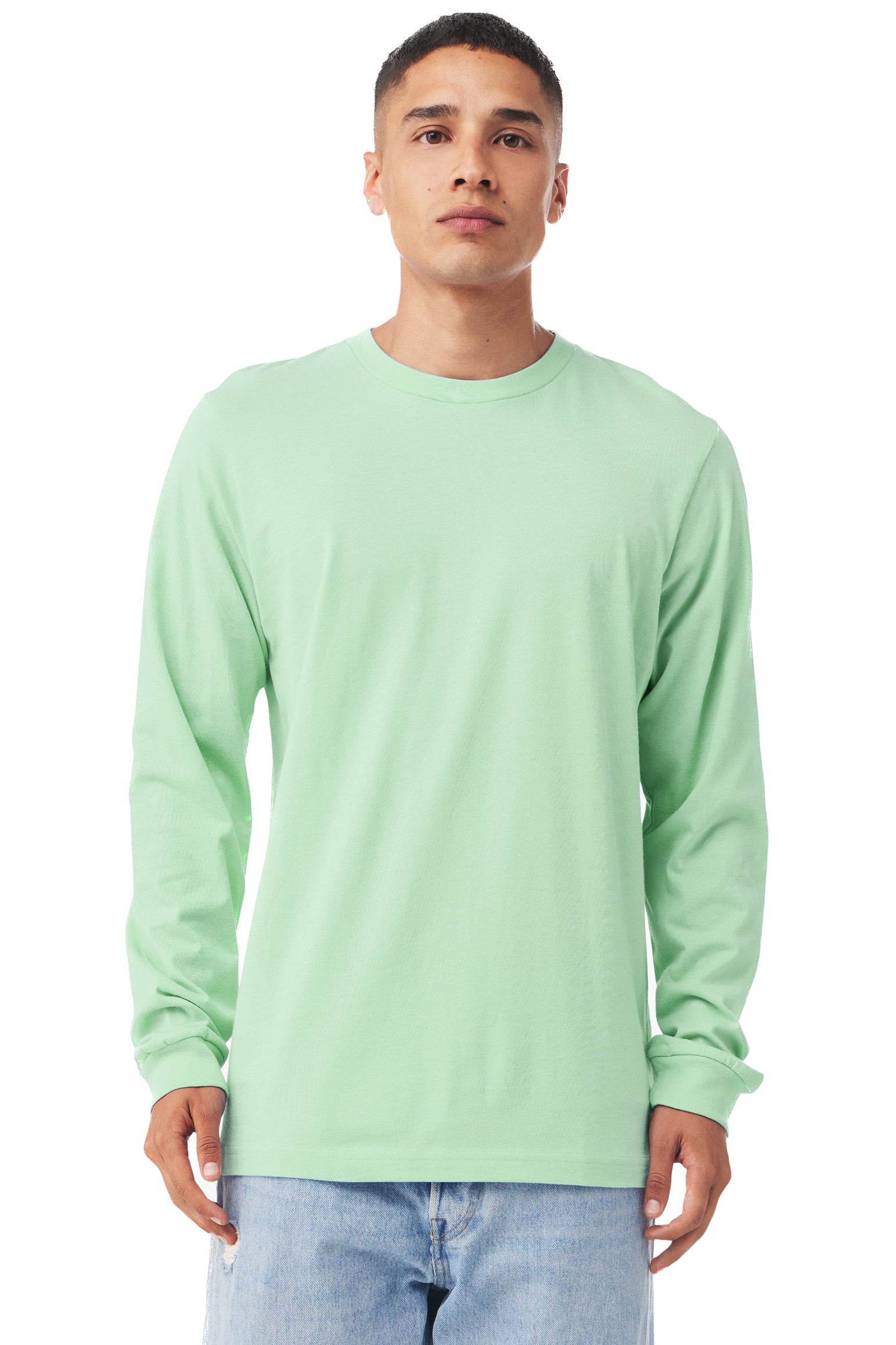 Unisex Jersey Long-Sleeve T-Shirt - Mint