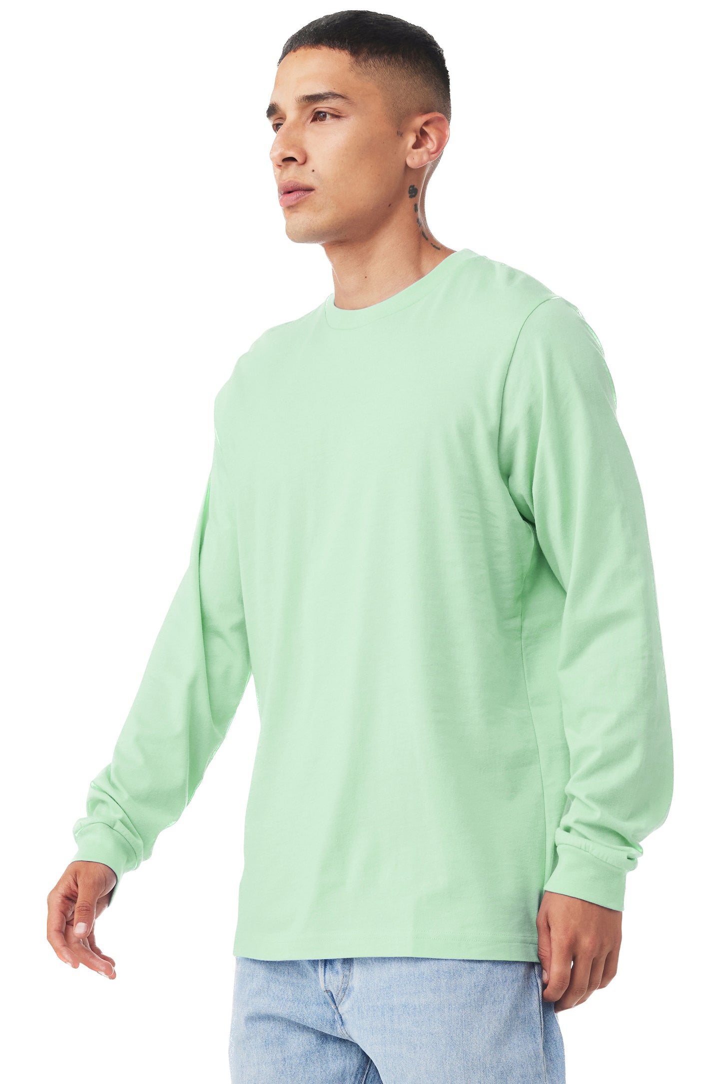 Unisex Jersey Long-Sleeve T-Shirt - Mint