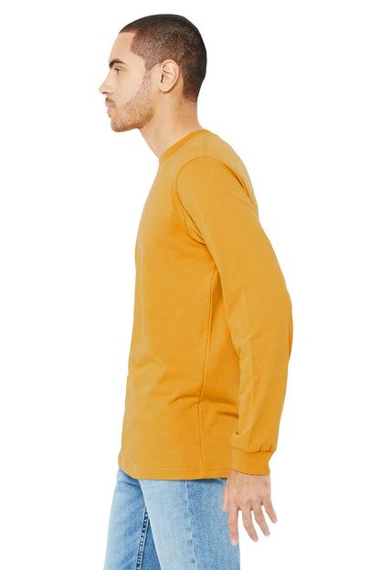 Unisex Jersey Long-Sleeve T-Shirt - Mustard