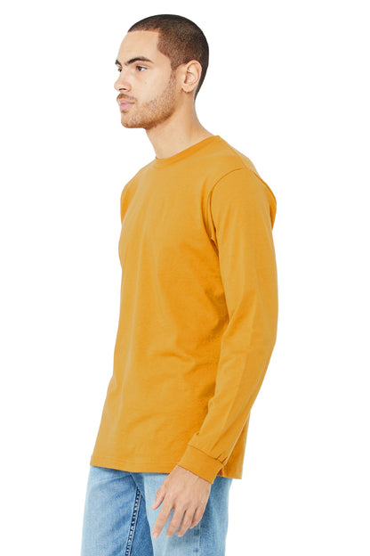 Unisex Jersey Long-Sleeve T-Shirt - Mustard
