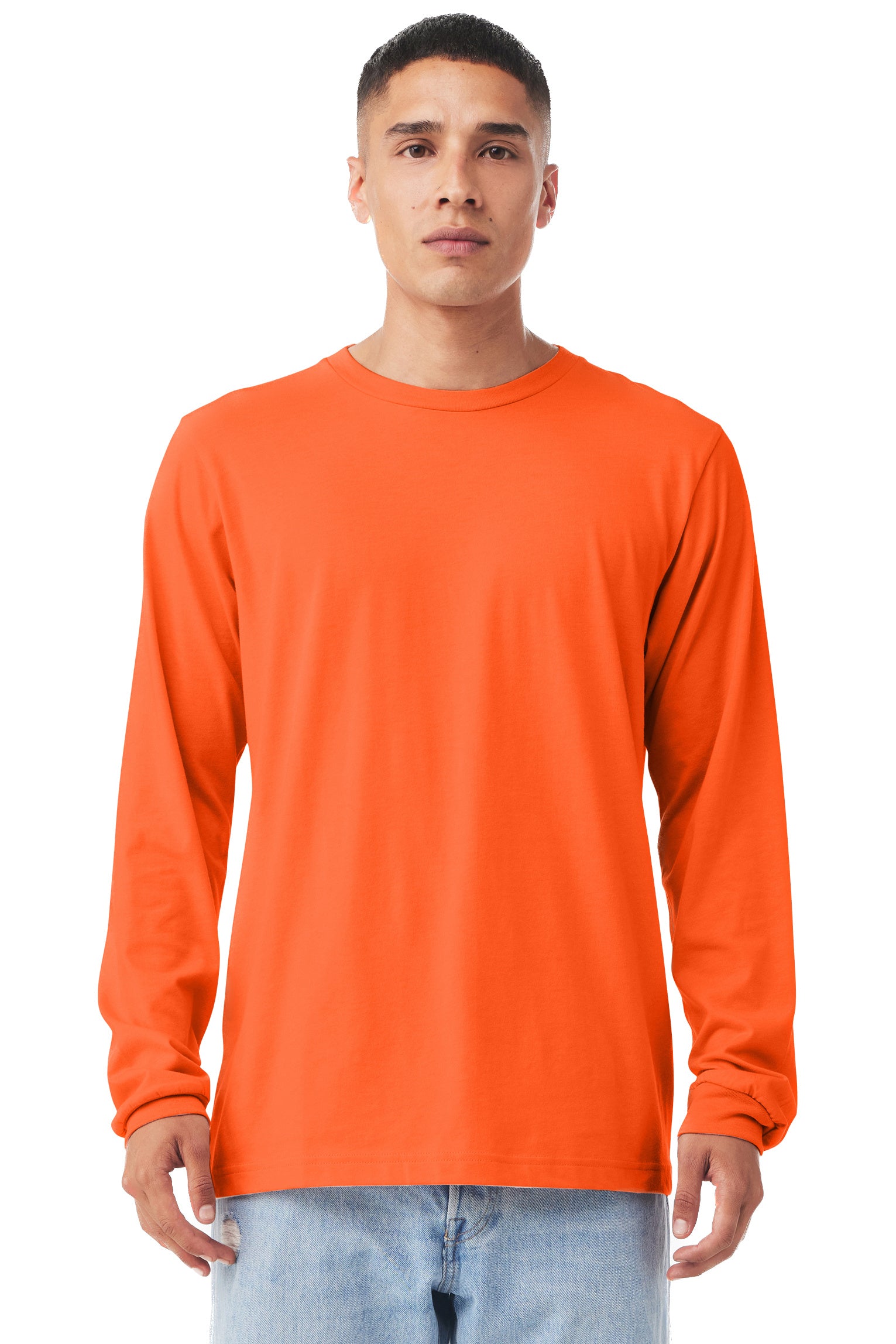 Unisex Jersey Long-Sleeve T-Shirt - Orange