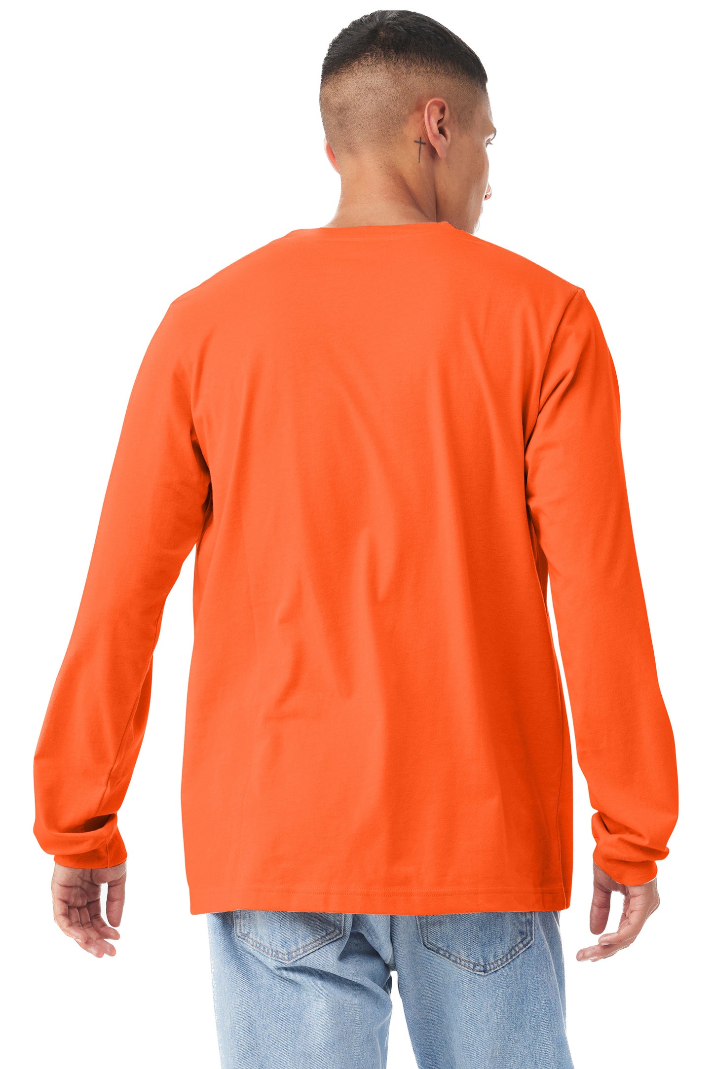 Unisex Jersey Long-Sleeve T-Shirt - Orange