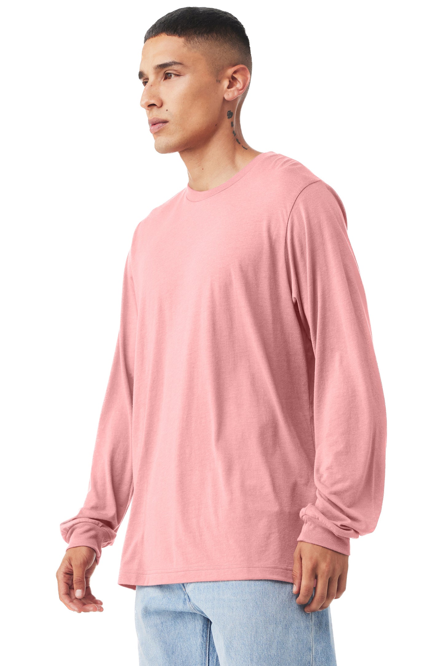 Unisex Jersey Long-Sleeve T-Shirt - Pink