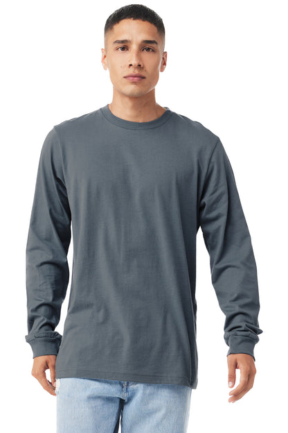 Unisex Jersey Long-Sleeve T-Shirt - Steel Blue