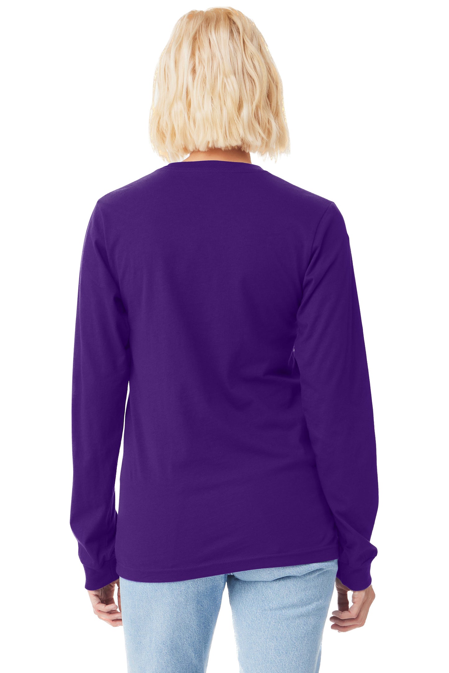 Unisex Jersey Long-Sleeve T-Shirt - Team Purple