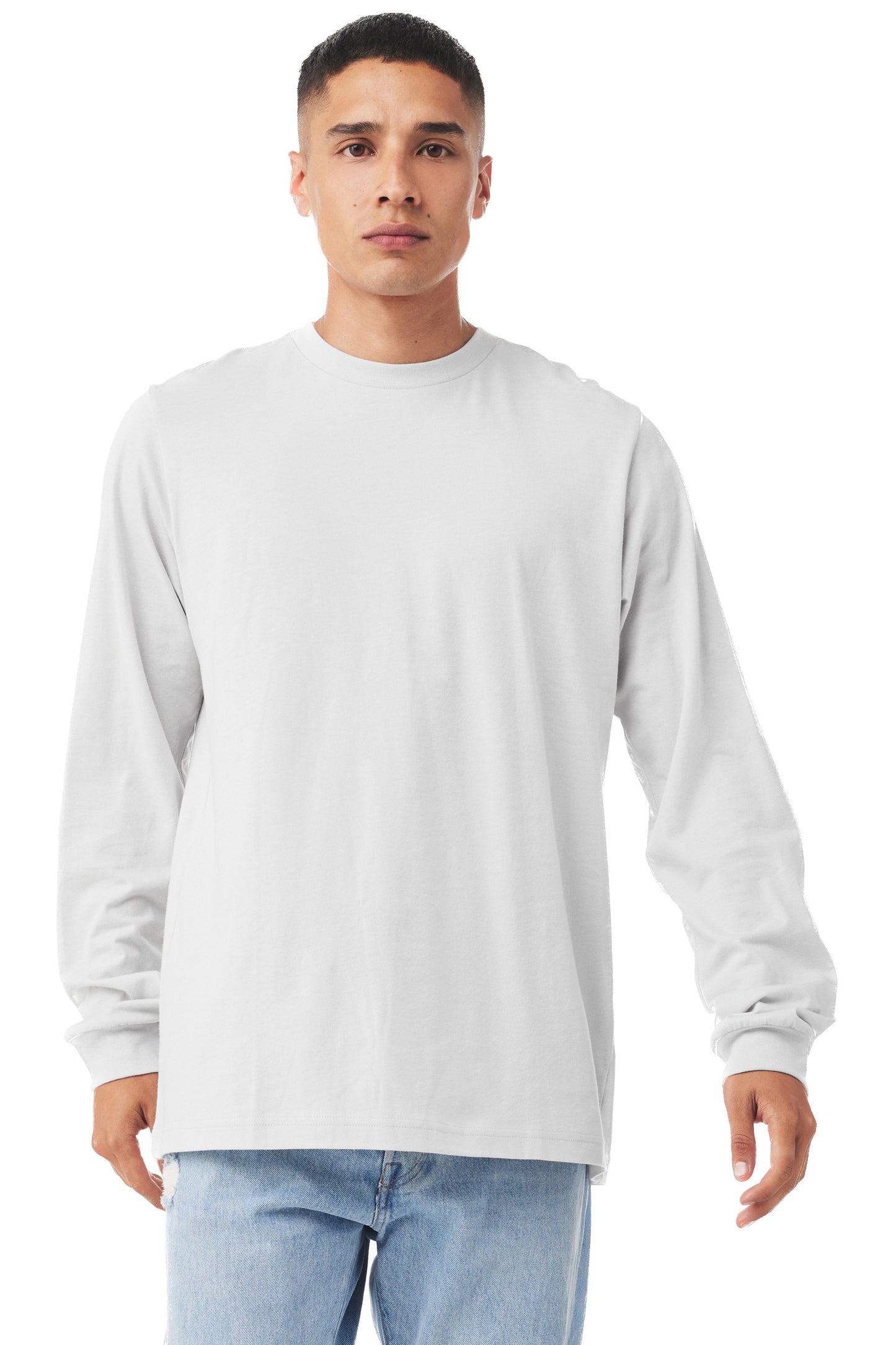Unisex Jersey Long-Sleeve T-Shirt - White